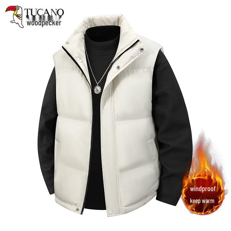 Tucano Women's Stand-Collar Cotton Vest