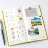 Hobonichi Techo Tsuki no Iro Transparent Round Stickers 6mm Planner Accessories