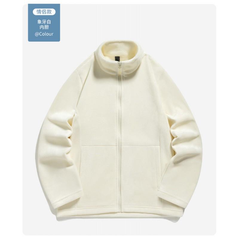 Unisex 3-in-1 Wasserdichte Wanderjacke Mit Abnehmbarem Fleece-Innenfutter Winter Outdoor-Aktivitäten