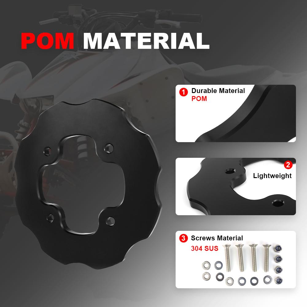 Fit For TRX250 R X / R TRX300 X / EX Fourtrax TRX400 X TRX450 R / ER Motorcycle Rear Chain Protector ATV Sprocket Guards Cover