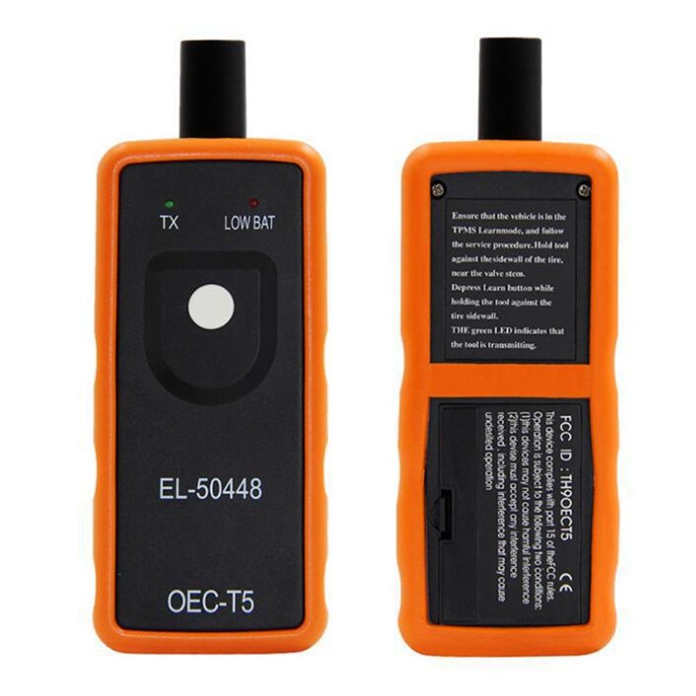 

Quick & Easy TPMS Programming Tool EL-50448 Tire Sensors Pressure Monitor for Most Vehicles оранжевый