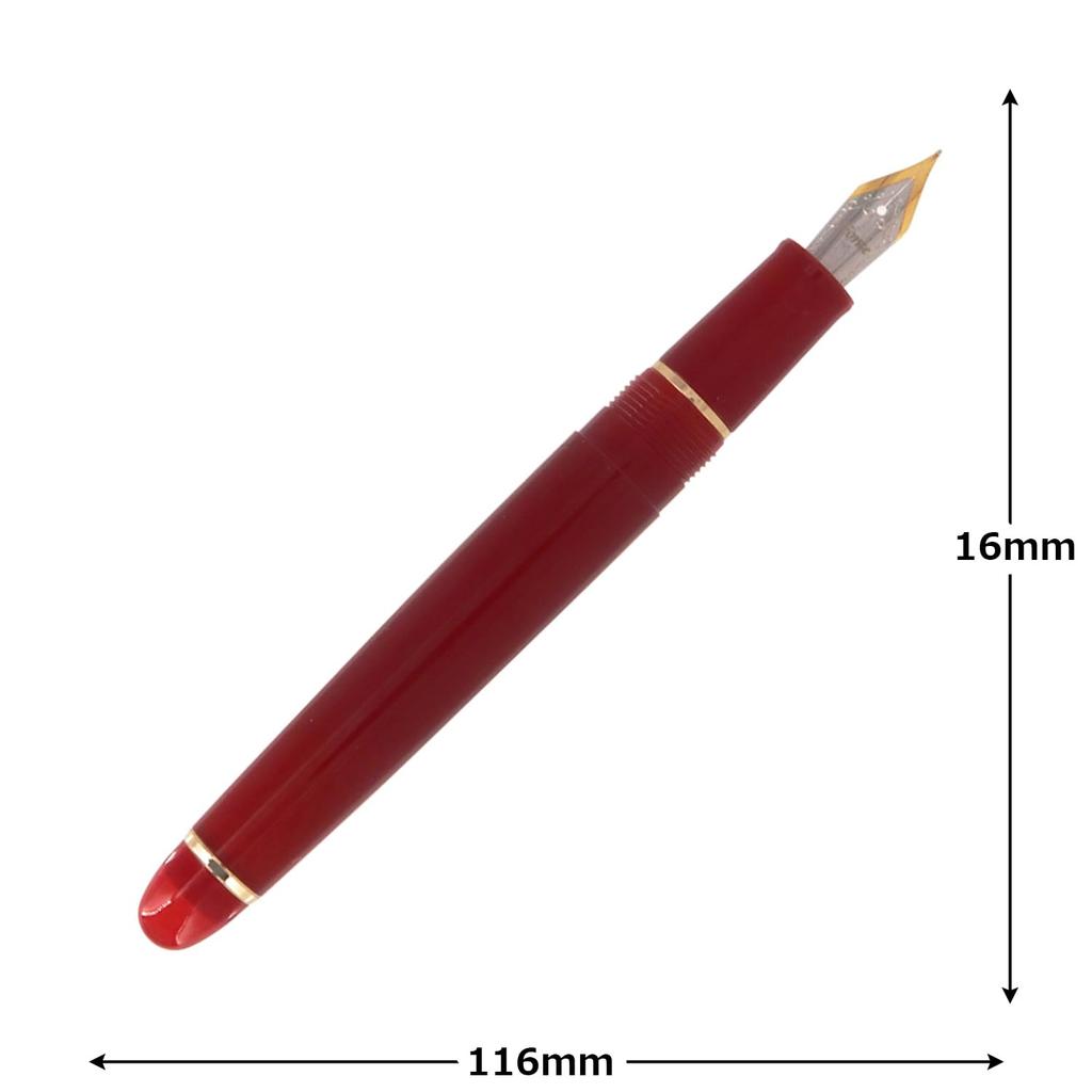 Fonte Fountain EF Wine FO904688 Pen, Nib, Fontebiiro, Red,