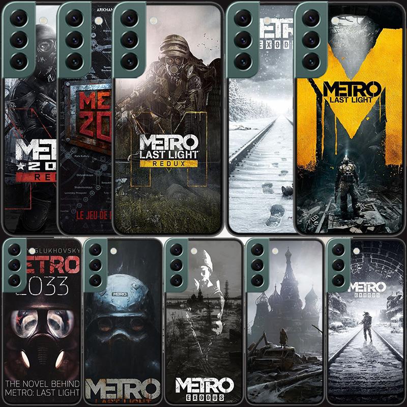 Metro 2033 Phone For Samsung S25 Edge Galaxy S22 Ultra S21 S10 S9 Plus S20 S23 S24 FE Case S10E Cover Silicone Soft Coque Fundas