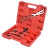 8PCS Drum Brake Puller Tool Kit Universal 45 Steel Oxidation Chromate Coating with Storage Box