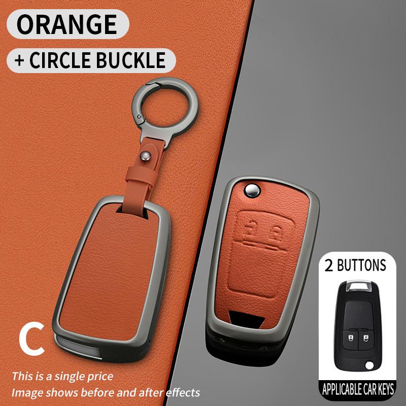 Chevrolet Malibu 2012-2018 Folding Key Case - Premium Protective Shell for Men and Women
