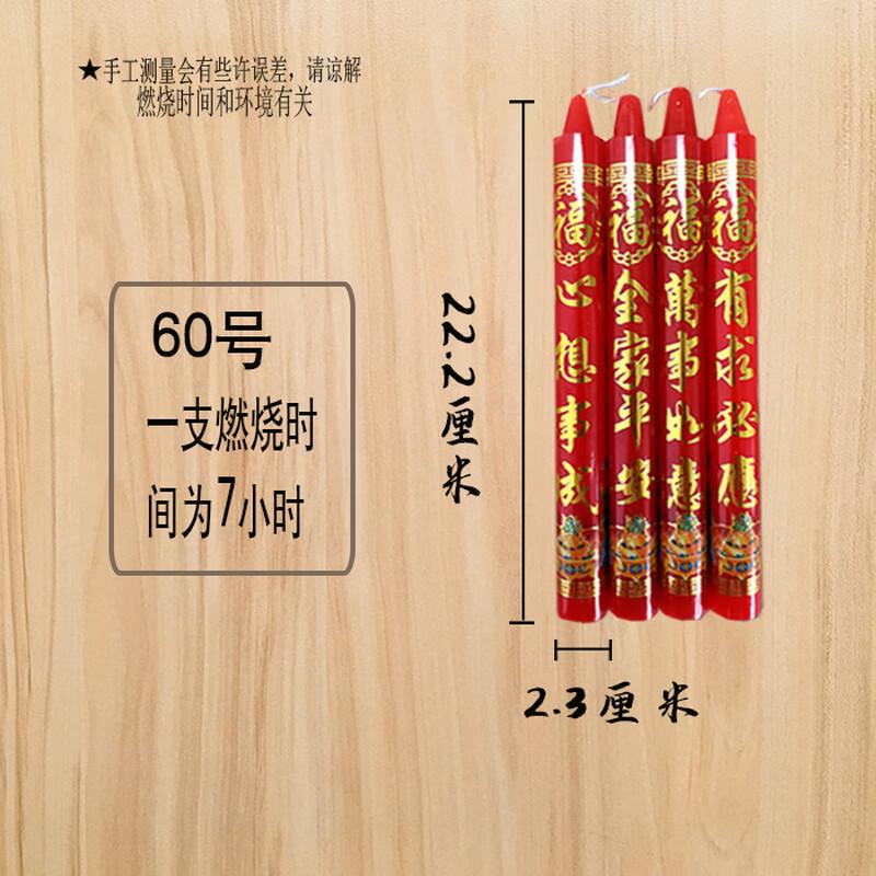 Handun Cylindrical Red Buddha Candle