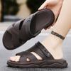 Sandals Men's Stepping On Shit Feeling Summer Wear Trend Casual Sports Cool Slippers Non-slip Thick-soled Outdoor Beach Shoes Men