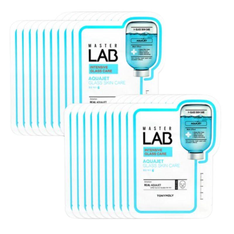 TONYMOLY Master Lab Aqua Jet Mask Sheet Hydrating Sheet Mask 20pcs