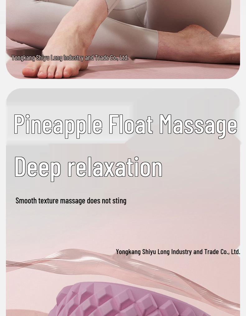2025 Yoga Wheel: Leg Clamp Roller for Deep Muscle Relaxation and Fitness