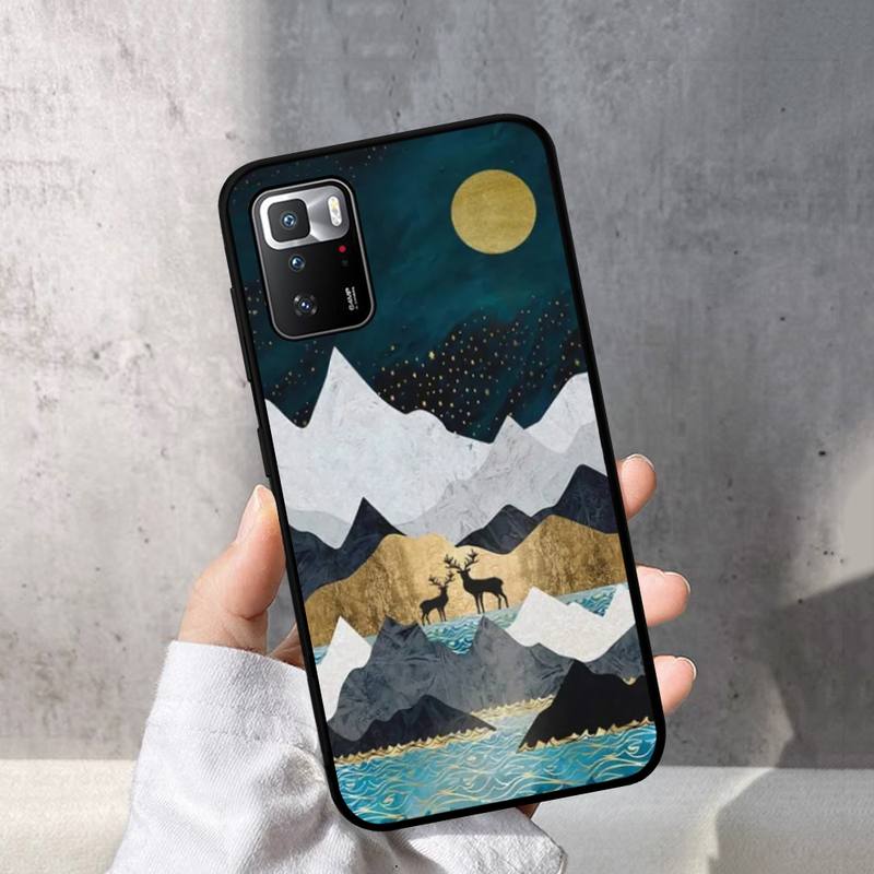 Hand Painted Phone Case for Redmi Note 8 7 9 4 6 pro max T X 5A 3 10 lite pro