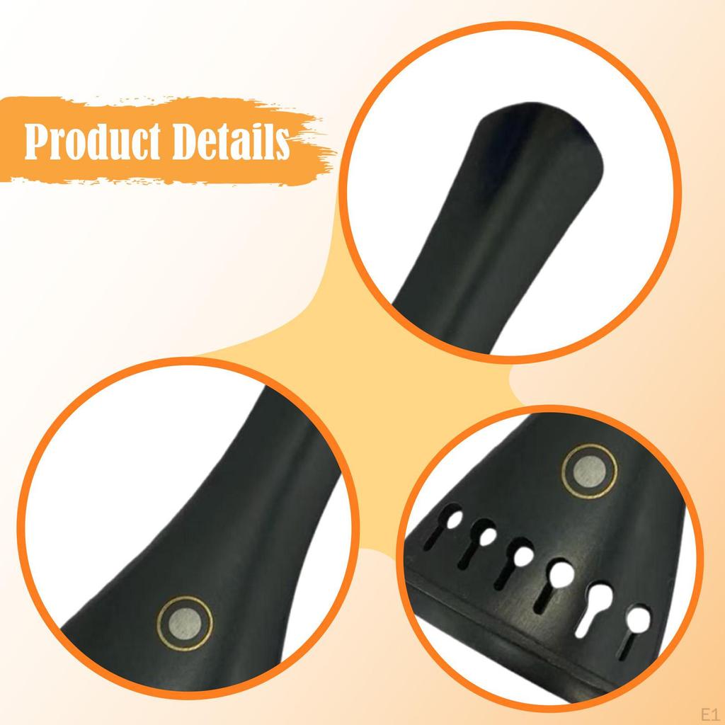 4/4 Geige Saitenhalter Zubehör 6 Saiten, Ebenholz, Hohe Leistung, Professioneller Ersatz