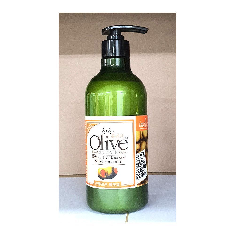 Hair Care QKKDJEPL Olive Memory Milky Hair Essence 500ml