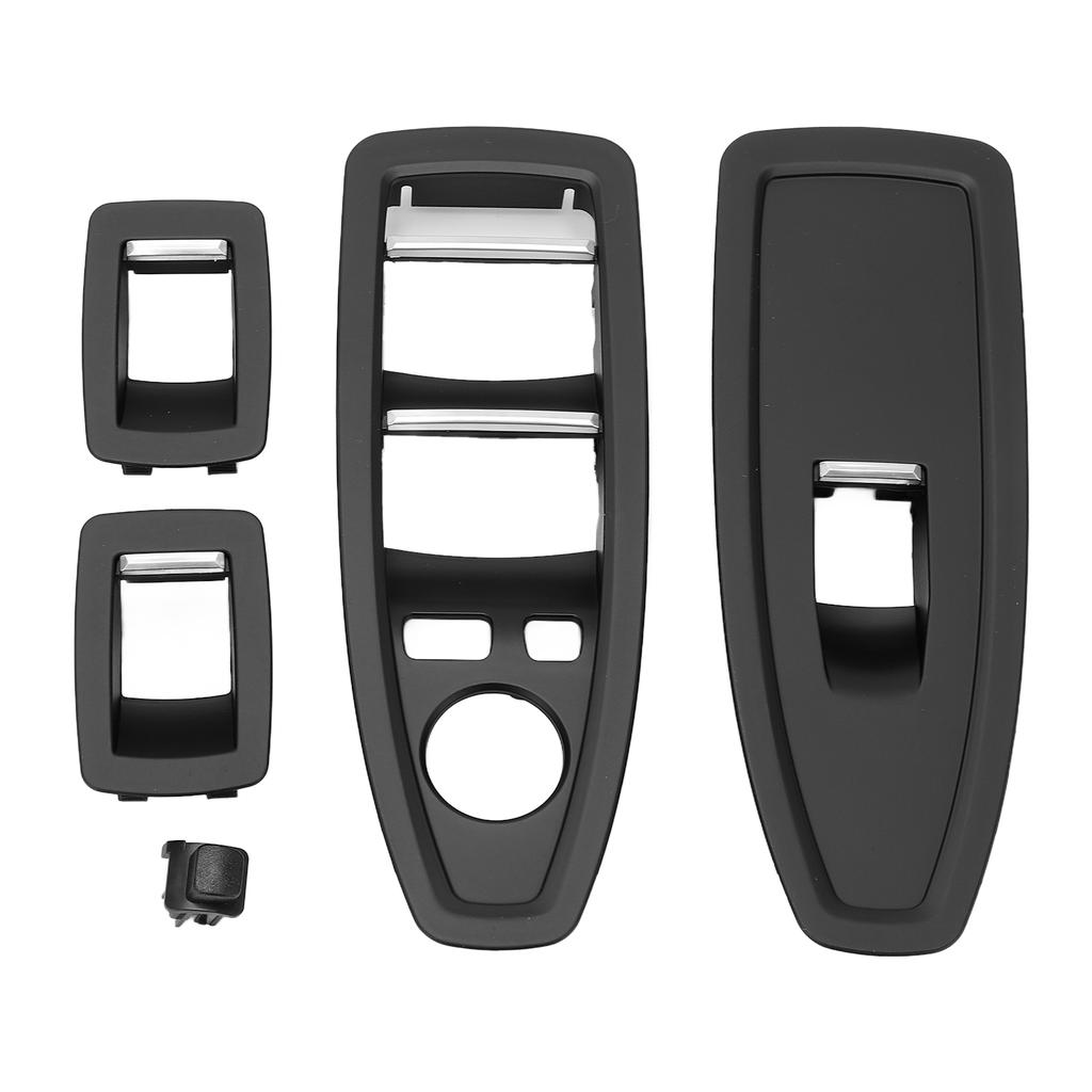 Car Switch Button Panel Trim Cover Replacement for 1 3 4 Series F20 F30 F31 2012‑2019Black