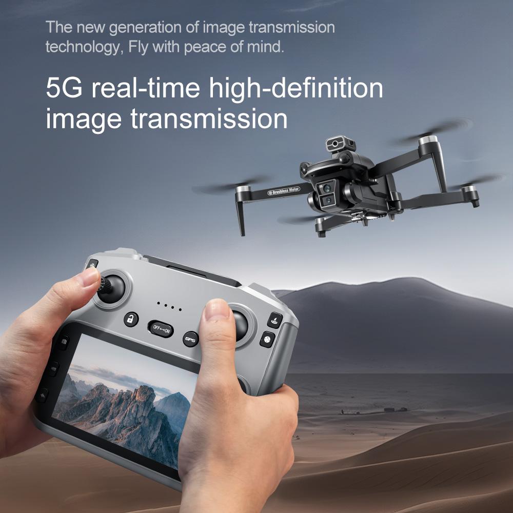V198MAX Drone GPS 8K HD Aerial Photography Dual Camera Brushless Quadrotor 5G WIFI 360° Laser Intelligent Obstacle Avoidance Aerial Optical Toy