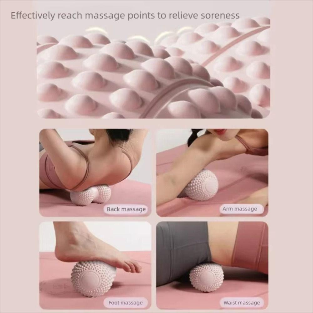 Raised Point Fascia Massage Roller Ergonomic Design Fascia Massager Back Massage