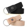 49MD 2Pcs Adjustable Stretch Waistband No Clasp Invisible Belt for Jeans Men Women
