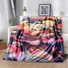 Buffy Flannel Blanket Soft Warm All-Season Throw, Design for Camping, Car Travel, Hiking Sofa, Bed, Office Perfect Gift for Parties