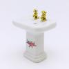 1/12 Dollhouse Miniature Porcelain Bathroom Set Ceramic