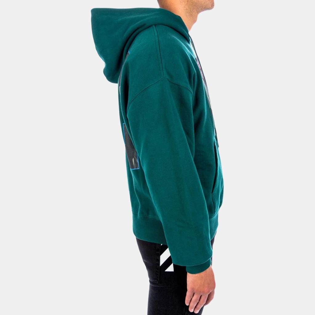 OFF WHITE Oversize Fit Caravaggio Painting Hoodie OMBB037E20FLE0035710
