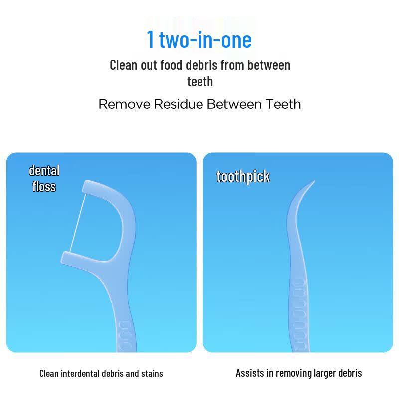 NYSCOR High-Toughness Dental Floss Picks