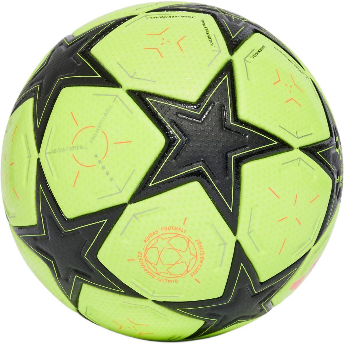 

Adidas Size 5 Soccer Ball Pu Seamless Thermal bonding Unisex Bright Yellow Neon Black IX4052 Size 5 Ball