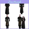 Abbigliamento Trendy in Poliestere per Coppie Sacerdote e Monaca per Festa da Ballo di Halloween Taglie M-xl