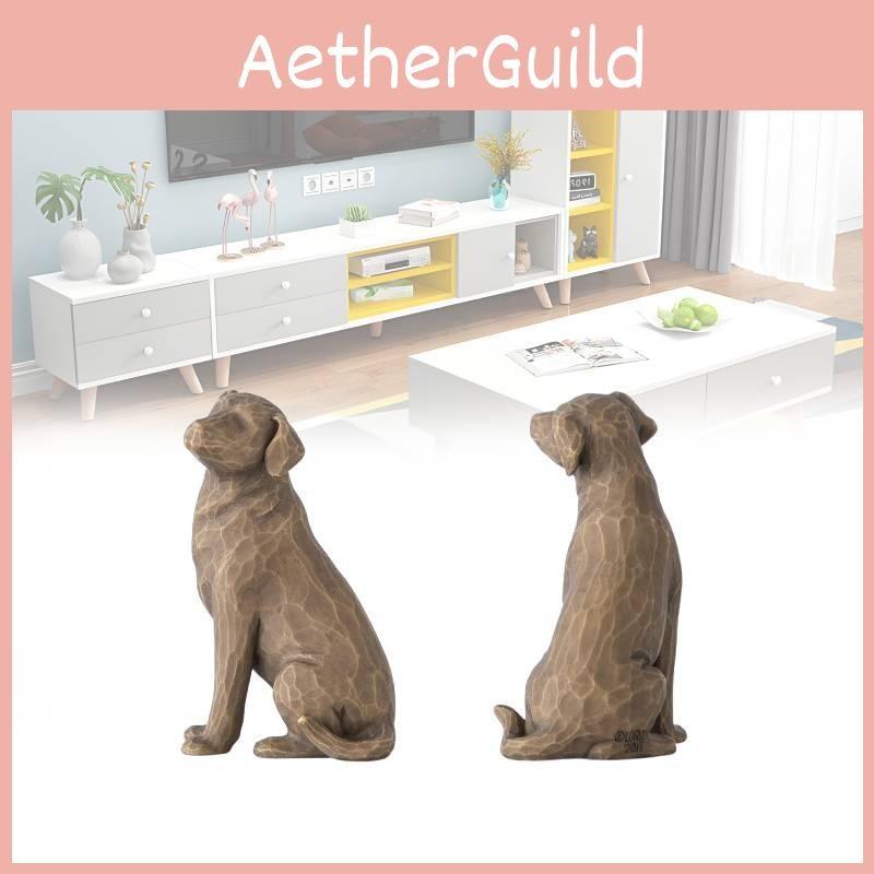 Tree Love Willow My Dog Dark Figurine Resin Multi Colour Desktop Ornament Toy
