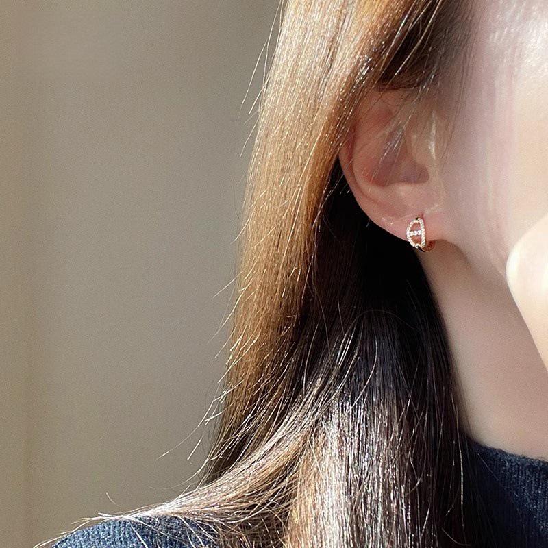 2025 Exquisite Silberne Schweinenase Ohrklemmen - Trendiges High-End-Design für Frauen