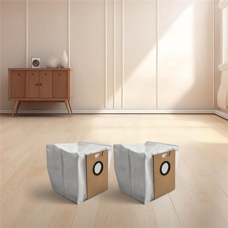 ABWR-Dust Bag For TP-Link Tapo RV30 Max Plus/RV20 Max Plus/Lydsto R1 Edge/Miwhole M9 Lite/Roidmi Eve Rook Robot Vacuum 10PCS
