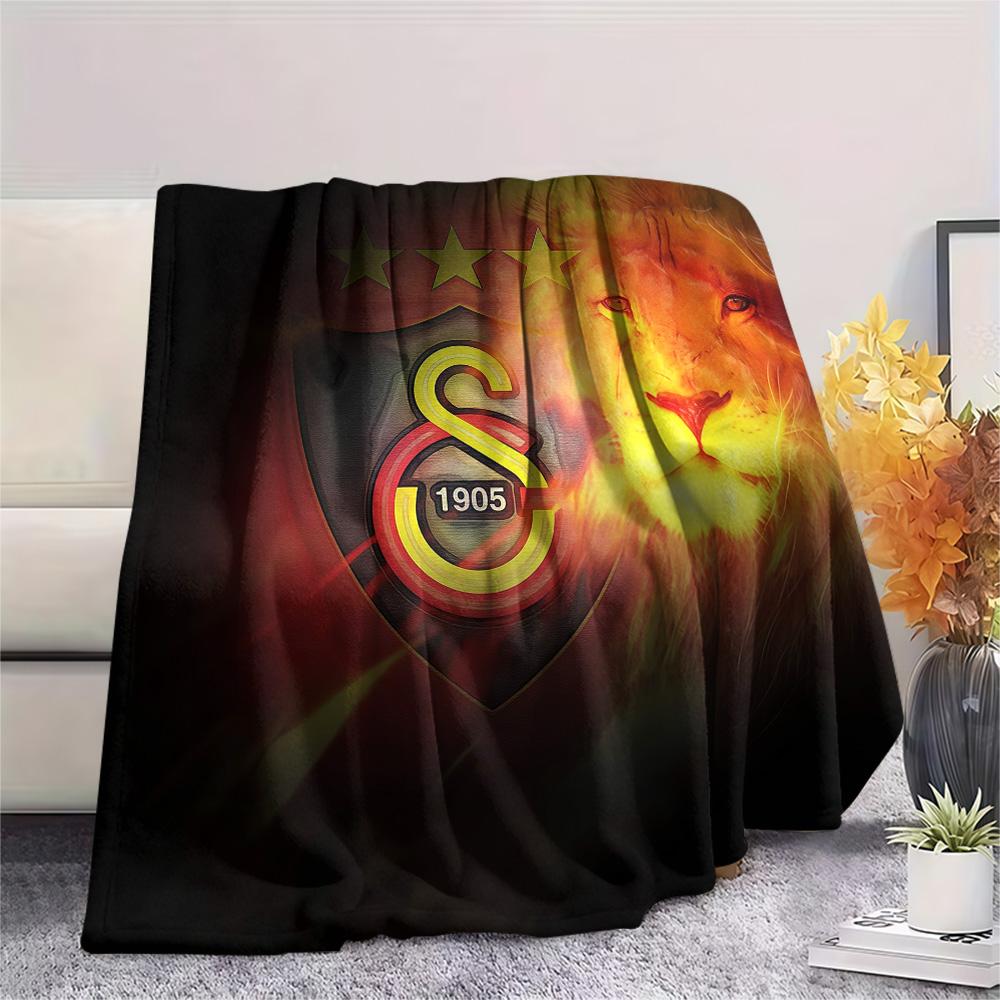 Galatasaray Flannel Blanket, High Quality Comfortable for All Seasons, Home Decor, Warmth and Comfort