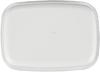 Fuji Enamel Shallow Storage S with Freezer Conte White Container, Size, 0.39L, Canister, Lid, IH, Oven, Compatible, KE-S LW,