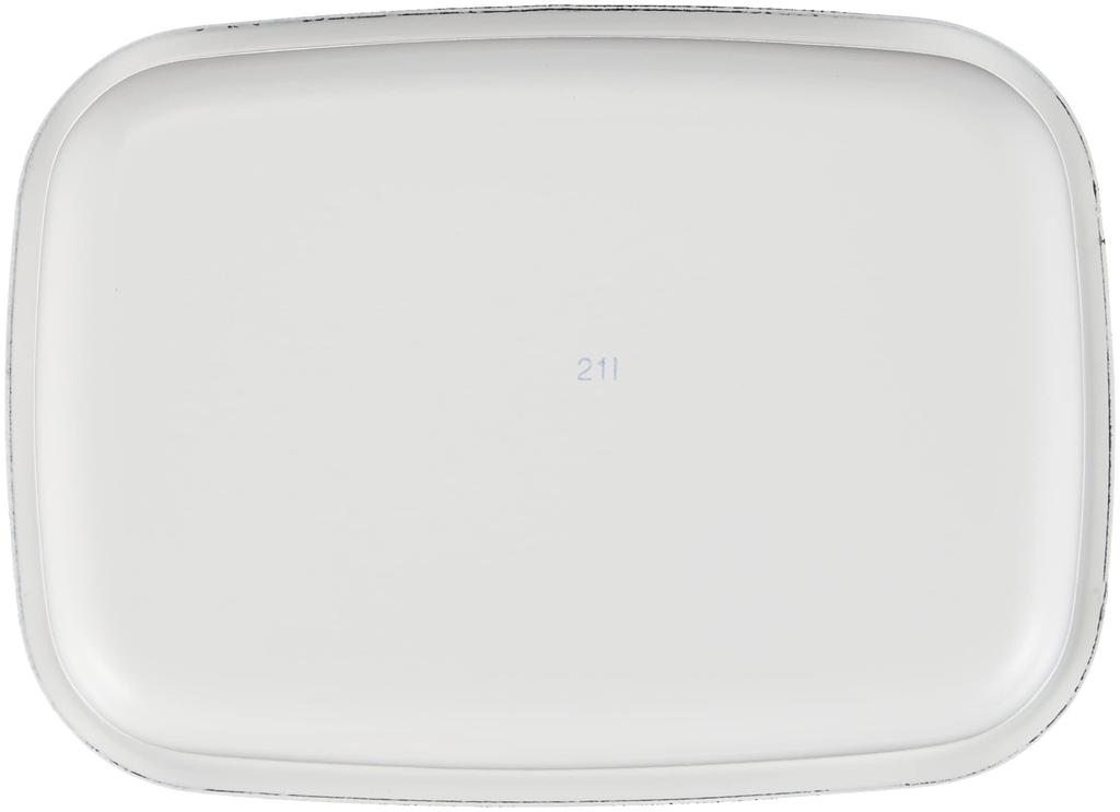 Fuji Enamel Shallow Storage S with Freezer Conte White Container, Size, 0.39L, Canister, Lid, IH, Oven, Compatible, KE-S LW,