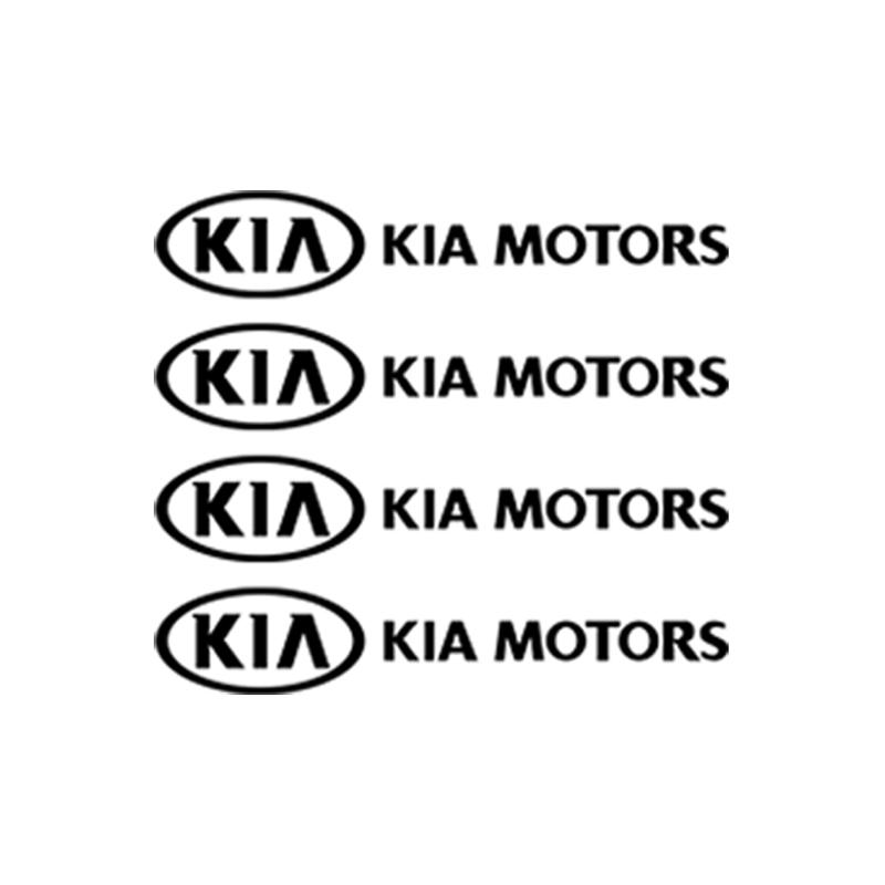 4pcs Car Door Handle Window Wiper Stickers Emblem Auto Accessories For KIA k5 K6 Optima Sorento RIO Picanto Ceed KX1 K4 Sportage