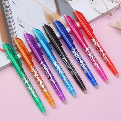 1 penna gel cancellabile da 0,5 mm, penna colorata per bambini, materiale scolastico per studenti, cancelleria per studenti