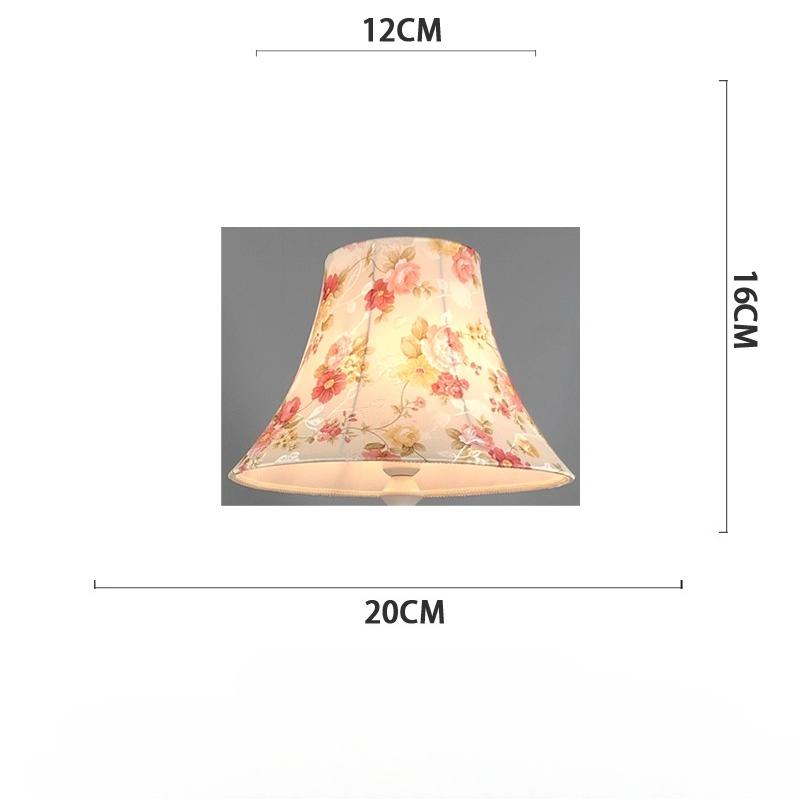 Table Lamp Lampshade Shell Cover Round Cartoon Linen Lampshade for Bedside Wall Lamp Floor Lamp Fabric Lampshade Accessories