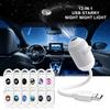 2-in-1 Hd Starry Dynamic Night Light Projector 5d Holographic 360° Adjustable Hd Galaxy and Ocean Projector for Bedroom Ceiling