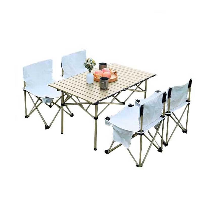 Hui Ling Yang Portable 4-Person Folding Picnic Set