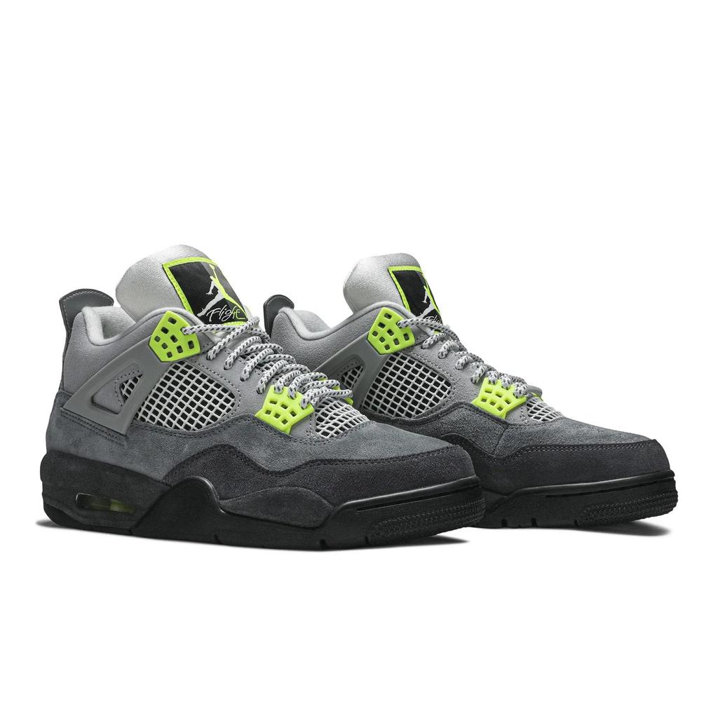 Air Jordan 4 Retro SE 'Neon 95' (Unisex) Cool Grey / Volt / Wolf Grey / Anthracite Vintage Basketball Shoes CT5342 007