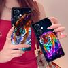 Tiger Neon Mobile Cell Phone Case for OPPO Find X9 X8 X7 X6 X5 X3 X2 Plus S Pro Ultra Lite Colorful Printing Cover Cover Luxury