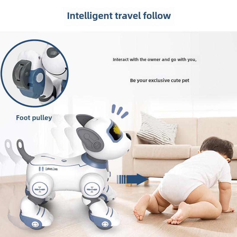 "Smart Educational Robot Dog Toy for Boys, Ages 1-3: Perfect New Year Gift"