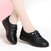 2025 Fashion Women Shoes Genuine Leather Loafers Women Casual Shoes Soft Comfortable Shoes No-slip Women Flats