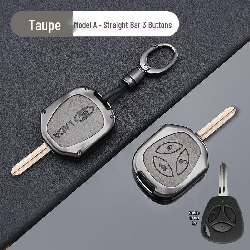 Lada Car Key Metal Protective Case for Granta, Priora, Kalina, Ni