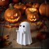 1 Cute and Soft Little Ghost Figurine Ornament, Healing-Style Desktop Decoration Resin Craft, Adds Fun Atmosphere To the Home, Suitable for Halloween 
