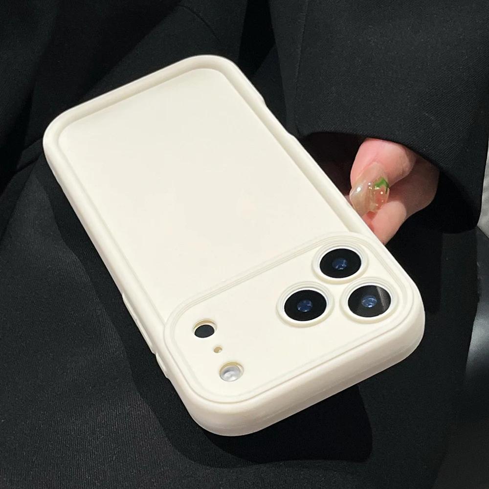 Case for iPhone 17 16 15 14 13 12 11 Pro Max 7 8 Plus X XS XR Shockproof Soft Matte Texture Phone Cases Cover for iPhone 17 Air