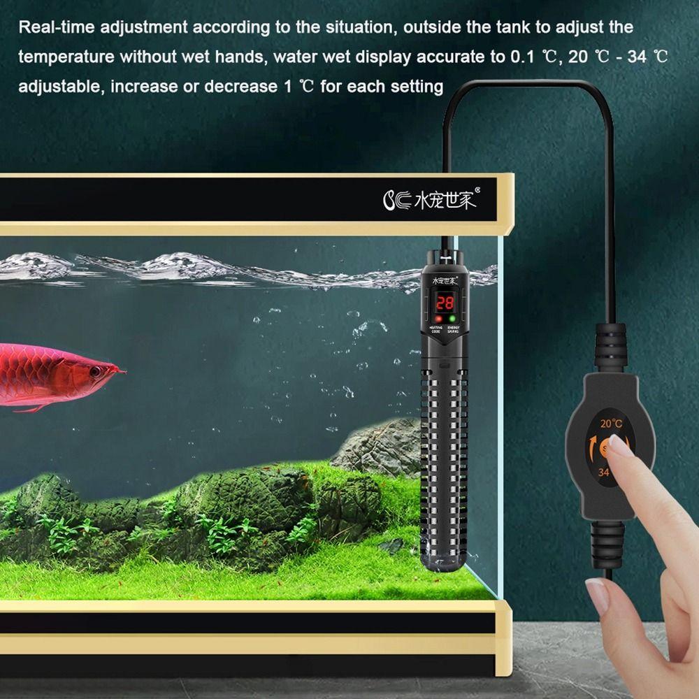 Leave Water Power Off Aquarium Submersible Heater Fish Tank Thermostat  Fish Tank Accessories