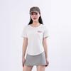 Sporty Short-sleeved Women's Thin Quick-drying Round-neck T-shirt, Slimming and Trendy Yoga Wear for Summer