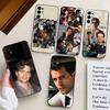 Actor H-Henry C-Cavills Phone Case For Samsung S25,S24,S21,S22,S23,S30,Ultra,S20,Plus,Fe,Soft Silicone Black Cover