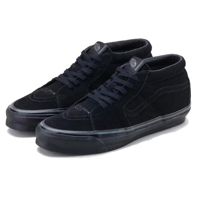 Vans Neighborhood x Sk8-Mid 83 DX Black Unisex Sneakers VN0A5JMFCJJ