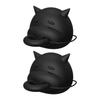 Silicone Cow Head Milk Box Stoppers Funny Pouring Milk Carton Diverter Caps Fun and Practical Milk Pourer Lids
