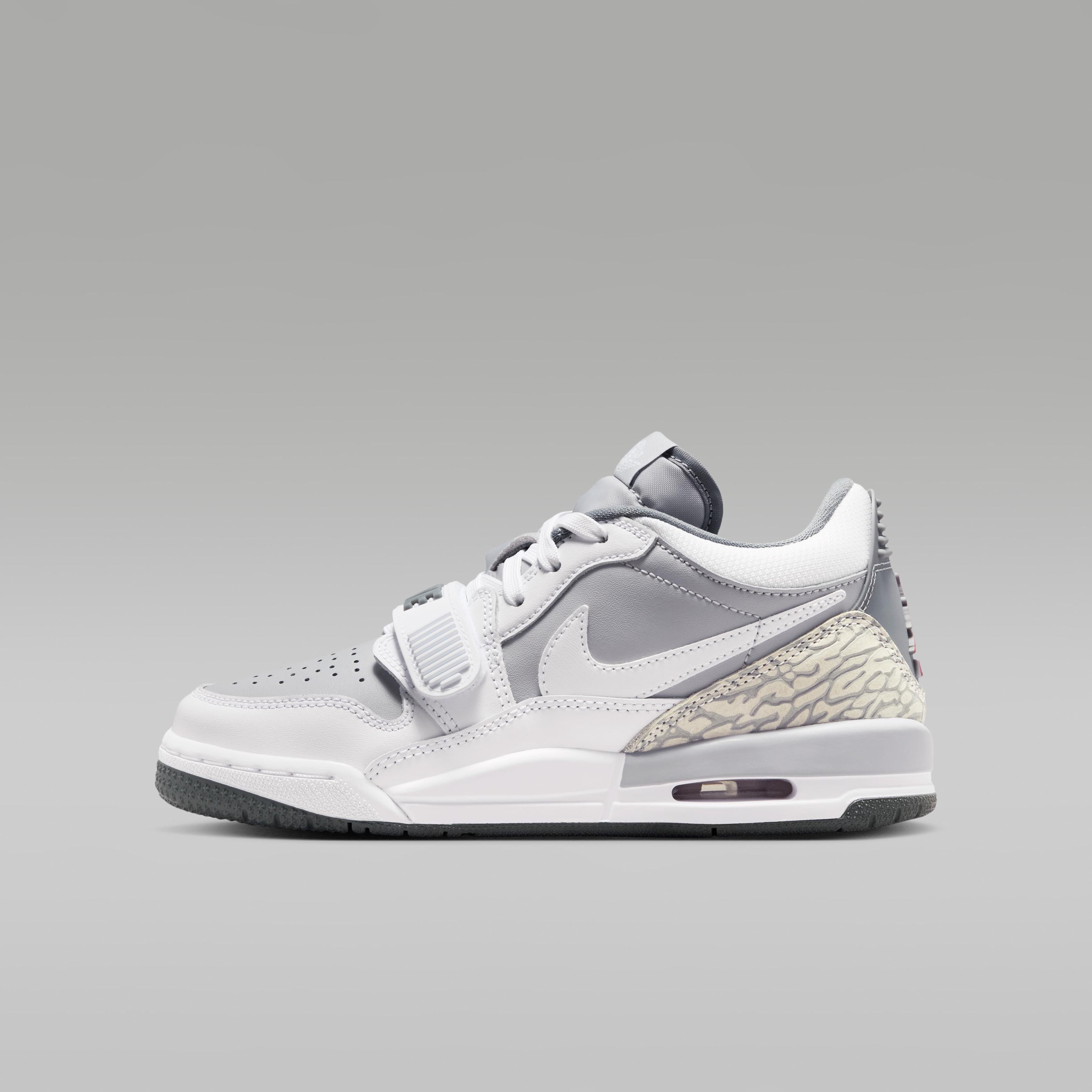 Air Jordan Legacy 312 Low GS  Wolf Grey White Cool Grey  36